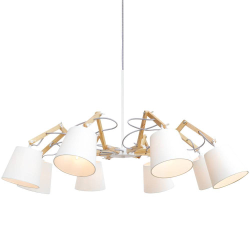 подвесная люстра arte lamp pinoccio a5700lm-8wh в Ярославле