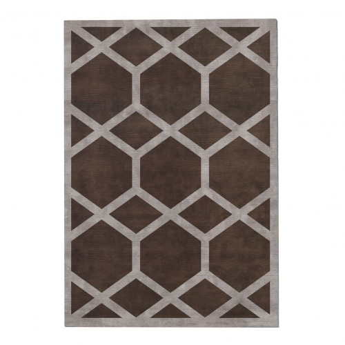 ковер ashton cocoa 120x170 коричневый в Ярославле