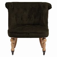 кресло amelie french country chair серо-коричневое в Ярославле