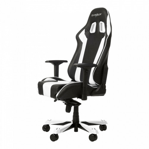 кресло геймерское dxracer king ks06 черно-белое в Ярославле