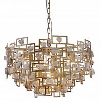 подвесная люстра crystal lux diego sp9 d600 gold в Ярославле