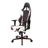 кресло геймерское dxracer racing черно-бело-красное в Ярославле