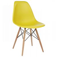 стул деревянный eames pc-015 yellow в Ярославле