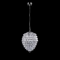 подвесной светильник crystal lux charme sp2+2 led chrome/transparent в Ярославле