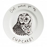 тарелка owl protect you my cup cake в Ярославле