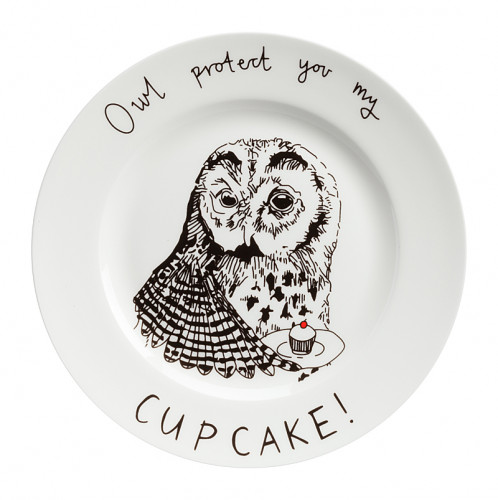 тарелка owl protect you my cup cake в Ярославле