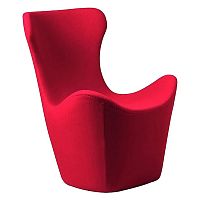 кресло papilio lounge chair красное в Ярославле