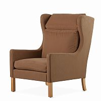 кресло wingback коричневый в Ярославле