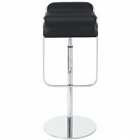 барный стул lem style piston stool черная кожа в Ярославле