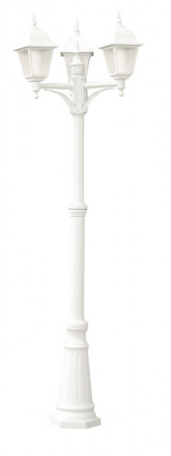 садово-парковый светильник arte lamp bremen a1017pa-3wh в Ярославле