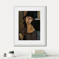 картина: jeanne hebuterne (au chapeau), 1917г. в Ярославле