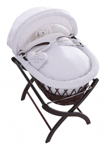 колыбель-переноска premium moses basket темная, белое белье в Ярославле