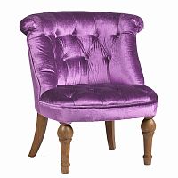 кресло sophie tufted slipper chair лиловое в Ярославле