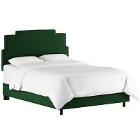 кровать двуспальная 180х200 зеленая paxton emerald velvet в Ярославле