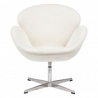 кресло swan chair белое в Ярославле