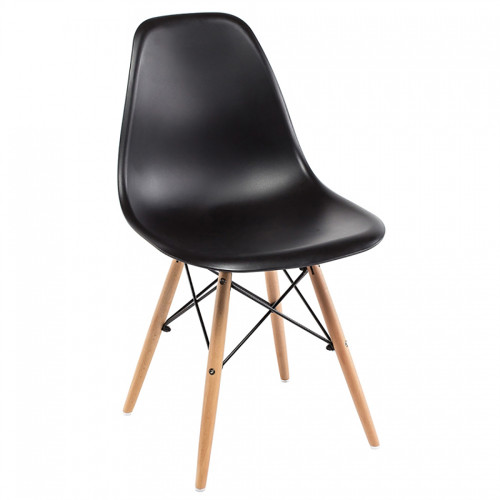 стул деревянный eames pc-015 black в Ярославле