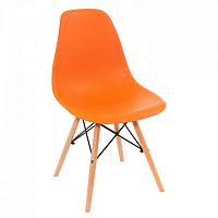 стул деревянный eames pc-015 оранжевый в Ярославле