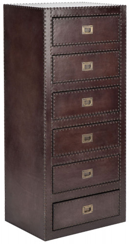 комод sheppard 6 drawers gun metal в Ярославле