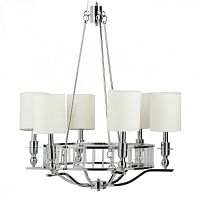 люстра easton light chandelier хром, бежевая в Ярославле