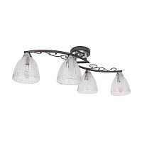 потолочная люстра idlamp nield 232/4pf-blackchrome в Ярославле