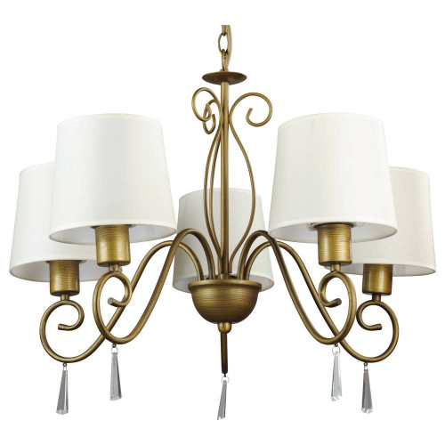 подвесная люстра arte lamp carolina a9239lm-5br в Ярославле