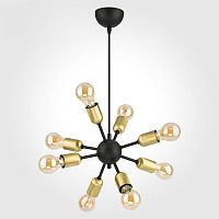 подвесная люстра tk lighting 1468 estrella black в Ярославле