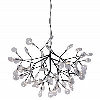 подвесная люстра crystal lux evita sp63 black/transparent в Ярославле