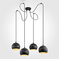 подвесная люстра tk lighting 2221 yoda black orbit в Ярославле