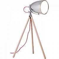 лампа настольная chromatic tripod на деревянном штативе в Ярославле