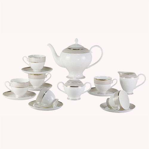 чайный сервиз bianko 17 pcs tea set в Ярославле