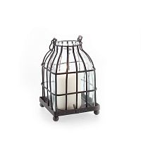 подсвечник-фонарь металлический со стеклом bird in cage i, 15 см в Ярославле