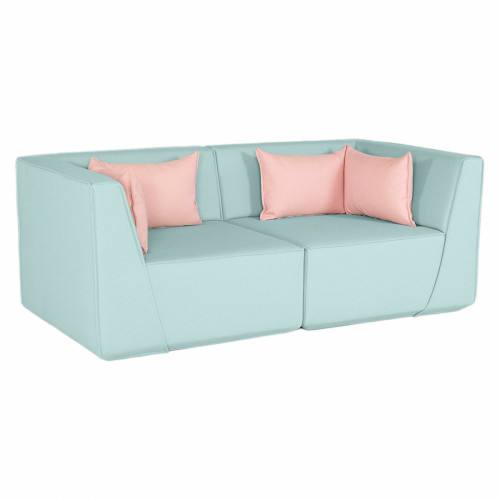 диван cubit sofa прямой голубой в Ярославле