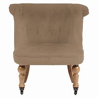 кресло amelie french country chair светло-коричневое в Ярославле