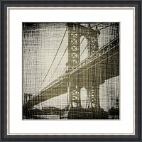 постер с паспарту в раме bridges of new york в Ярославле