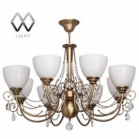 подвесная люстра mw-light фелиция 347016608 белая в Ярославле