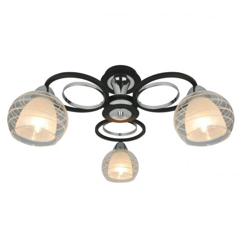 потолочная люстра arte lamp ginevra a1604pl-3bk в Ярославле