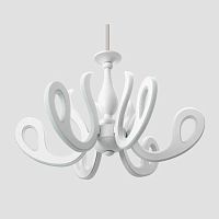 потолочная светодиодная люстра ambrella light orbital classic fk81/6 wh 292w d640 белая в Ярославле