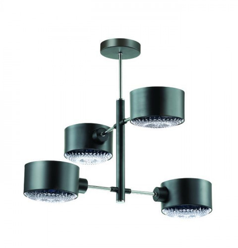 потолочная люстра lumion jared 3741/4c черная в Ярославле