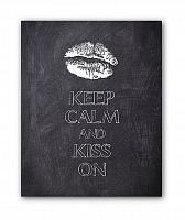 постер keep calm and kiss а4 в Ярославле