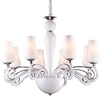 подвесная люстра arte lamp biancaneve a8110lm-8wh в Ярославле