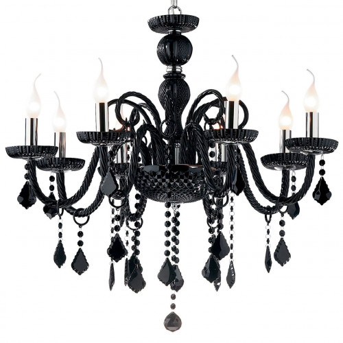 подвесная люстра ideal lux giudecca sp8 nero в Ярославле