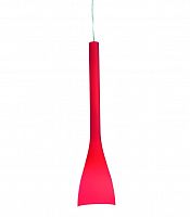 подвесной светильник ideal lux flut sp1 small rosso в Ярославле